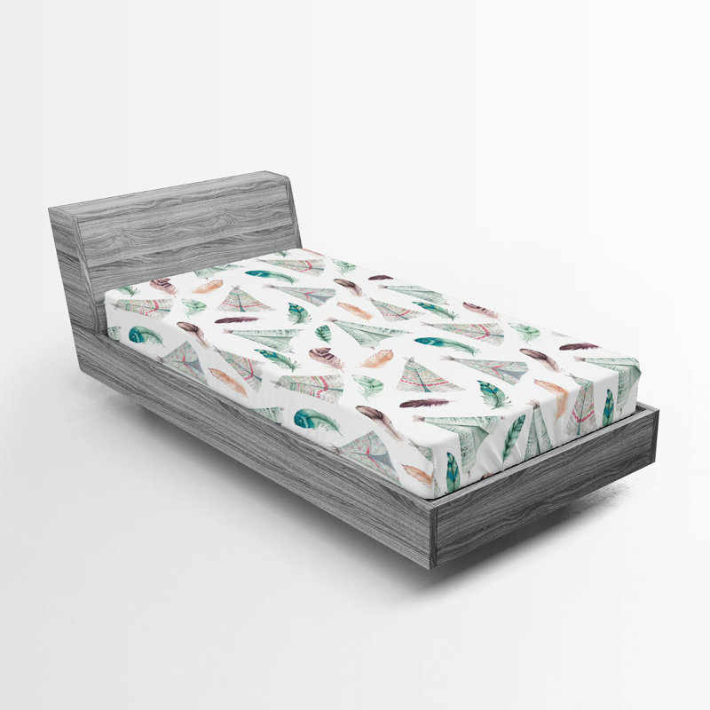 Drap-housse Ambesonne Tribal Vibes, Drap-housse simple TG