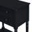 Narrow Console Table, Slim Sofa Table With Three Storage Drawers And Bottom Shelf-1549290747