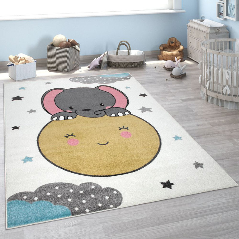 Shawn Flatweave Cream Rug, Rectangle 133 x 190cm