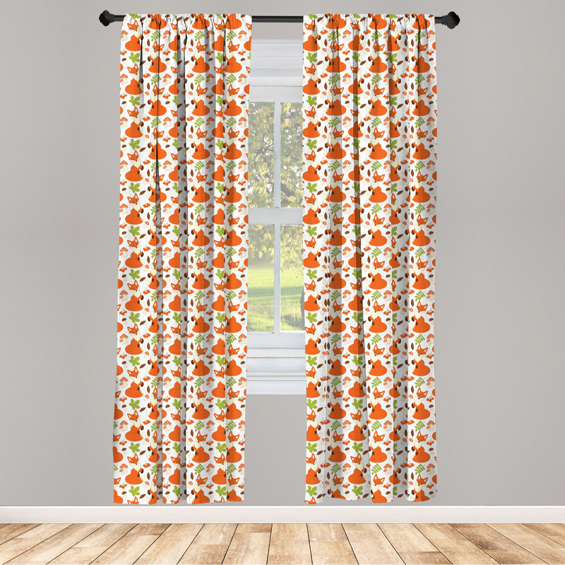 Room Darkening Curtain Pair, 28" x 84"