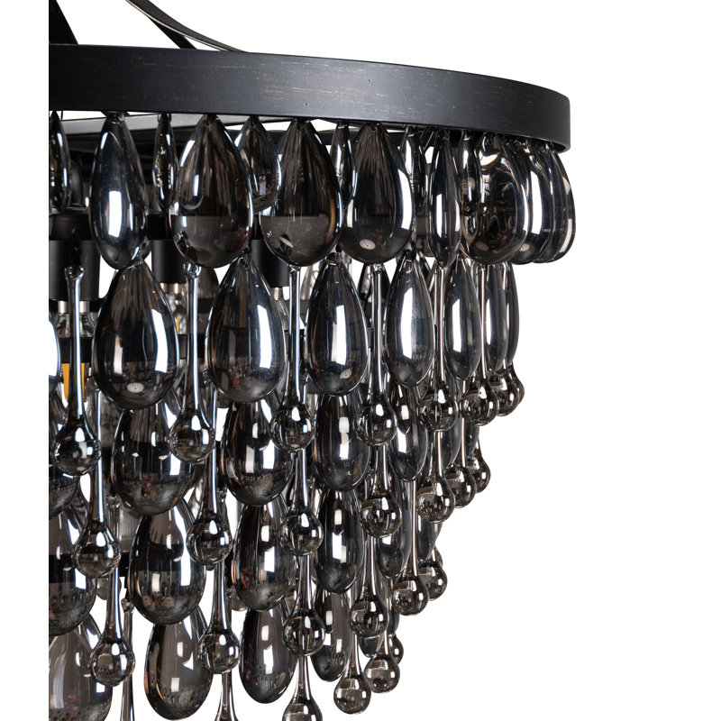 Lustre cylindrique unique à 7 lumières Renata