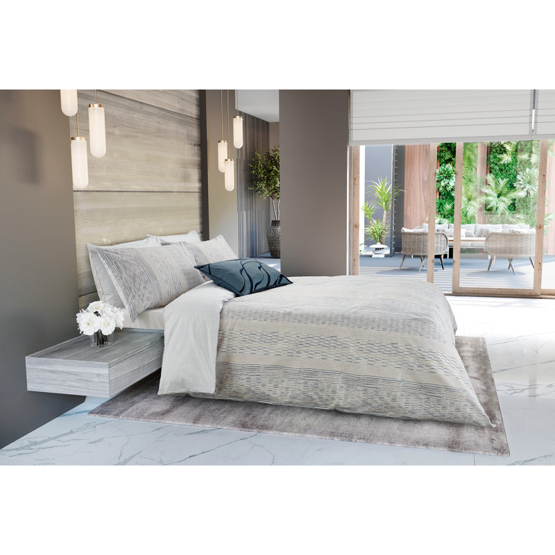 Bamboo Cotton Duvet Cover Set, Double Duvet Cover + 2 Pillowcases