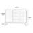 Modern simple sideboard cabinet