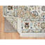 Tapis carré ivoire en laine pure noué à la main 4 kt 4 Nx 250 KPSI 95DBAB6DAEE046C39F1BF7360A247E86