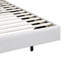 Size Upholstery Platform Bed Frame With LED Light Strips,Headboard Storage Space And Two USB Charging Deisgn,Beige
