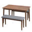 Banc rembourré en mousse Helf