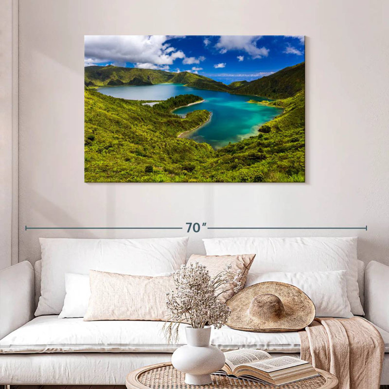 Lac Alvord Lagoa Do Fogo, H 30 po x l 45 po