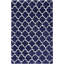 Tapis bleu marine / ivoire Scottsville-1585129838