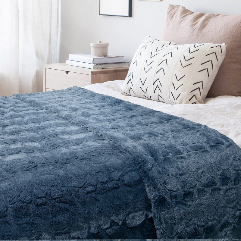 Throw Blanket, Navy