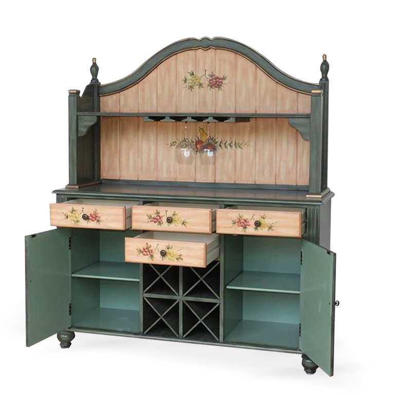 Buffet en bois manufacturé Atrovirens