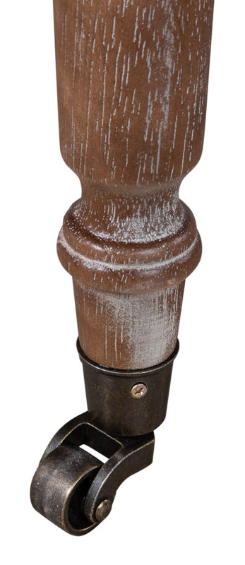 Welsh Tufted Wingback Chair, Vintage Cigar Genuine Leather
