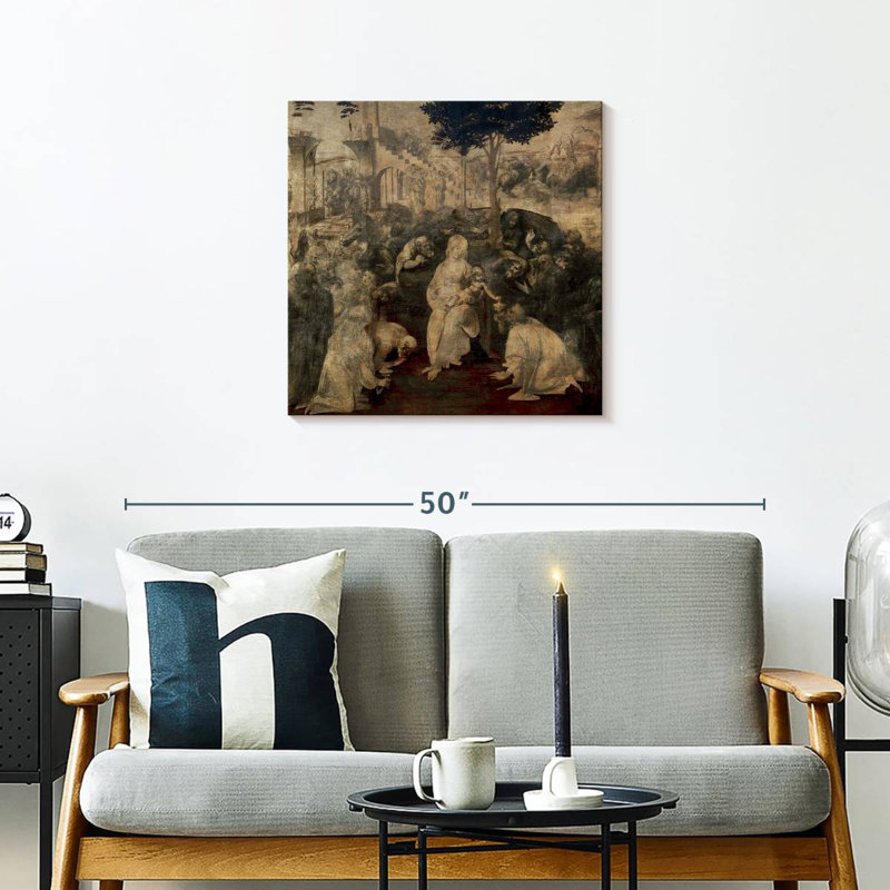Adoration des mages, H 24 po x l 24 po