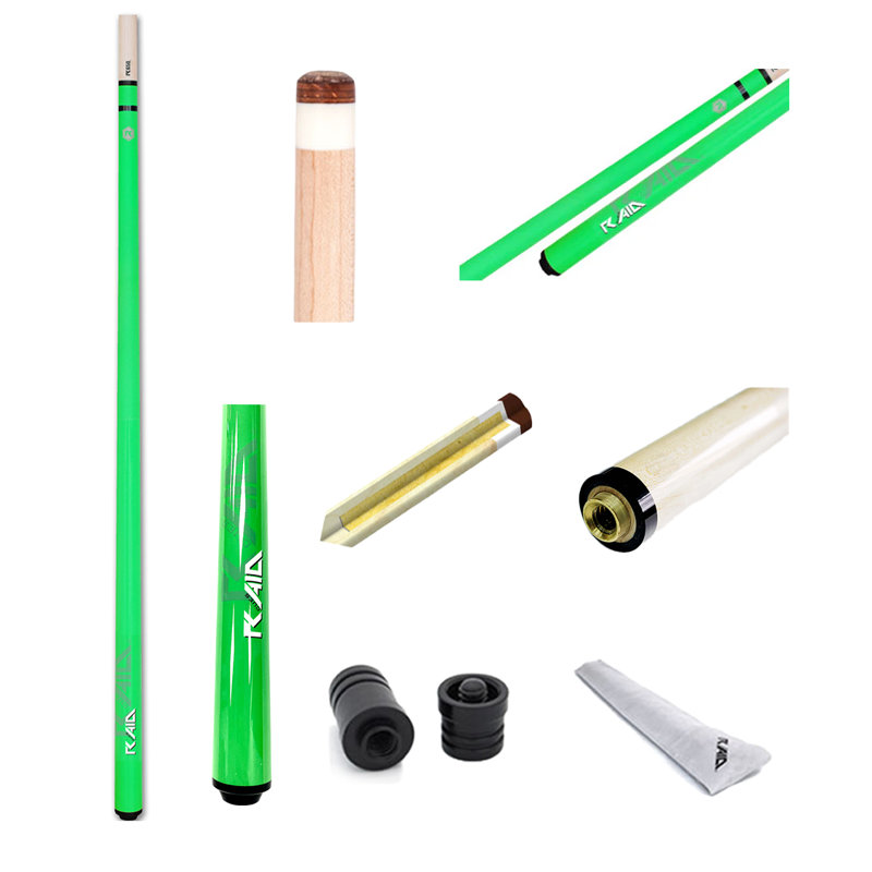 Queue de billard Raid Colours, Vert