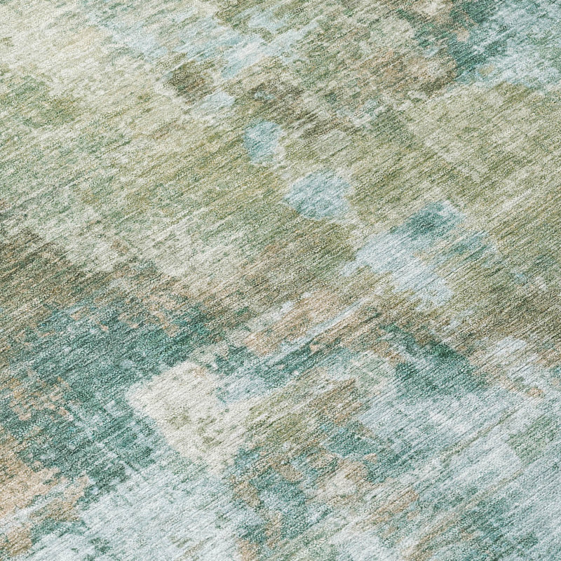 Machine Washable Indoor/Outdoor Chantille ACN2300 Abstract Rug, Rectangle 10' x 14'