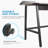 WaKeeney Plastic / Acrylic Computer Desk