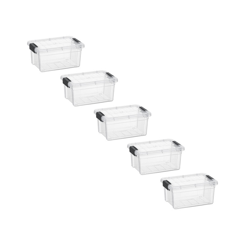  Boîte de crayons en plastique empilable X, 1,4 pte