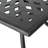 68" Rectangle Cast Aluminium Patio Table With Copper Grace In Shiny Hue