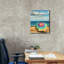  «Beach Umbrella 1» par Alonzo Saunders, art mural sur toile, 20 po x 24 po-1773741149