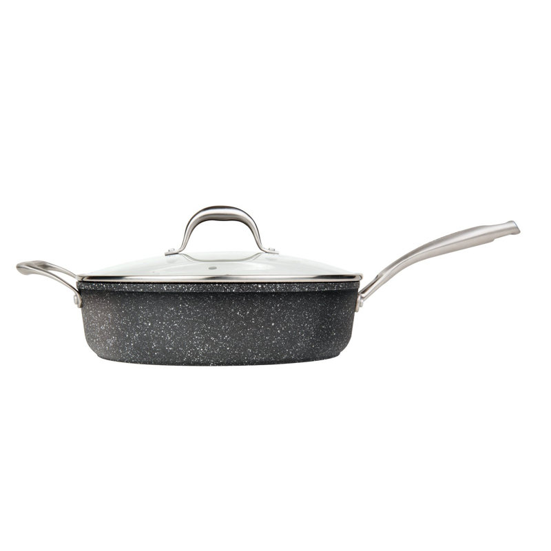 Masterpan 4.7L Non-Stick Aluminum Saute Pan with Lid