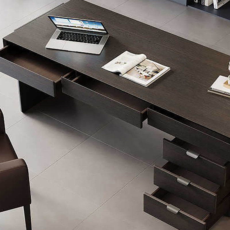 Bureau d'ordinateur Calvin, H 29,5 po x l 55,1 po x P 27,6 po