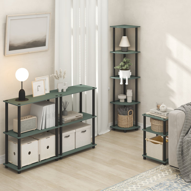 Bhuvan 146.56cm H x 29.46cm W Bookcase