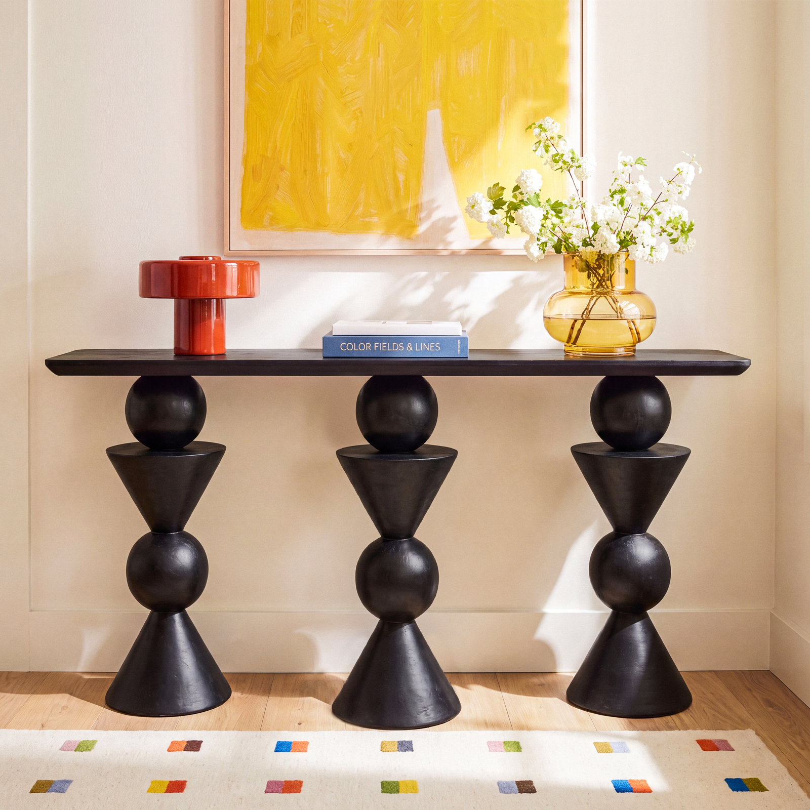 Orchid 68'' Solid Wood Console Table