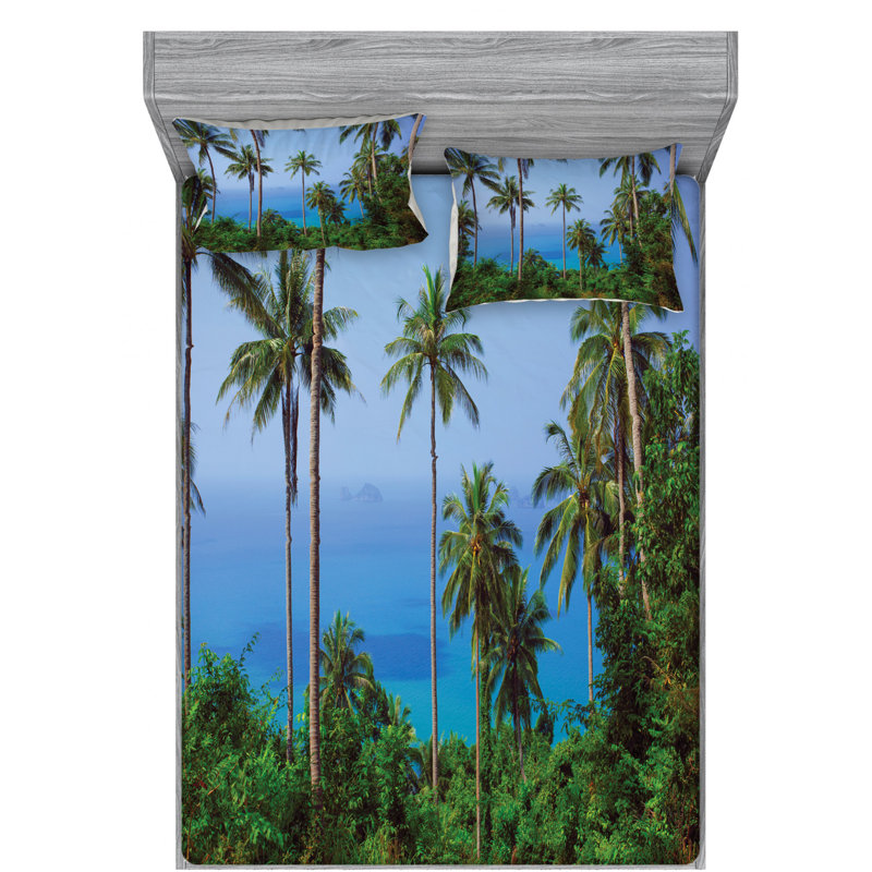 Microfiber Sheet Set, Full Sheet Set with Fitted Sheet