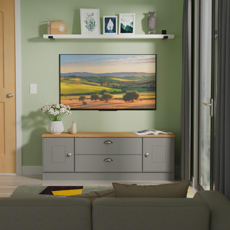 Abbagayle TV Stand for TVs up to 65", Grey