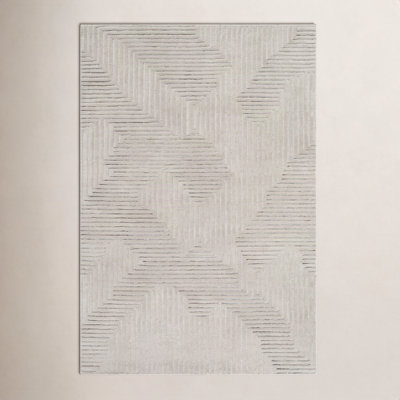 Polk Hand-Tufted Geometric Rug