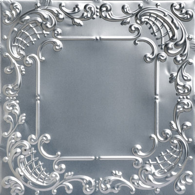 Baby's Breath 2 ft. x 2 ft. Drop-in Tin Ceiling Tile