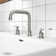 Widespread 2-handle Bathroom Faucet with Drain Assembly