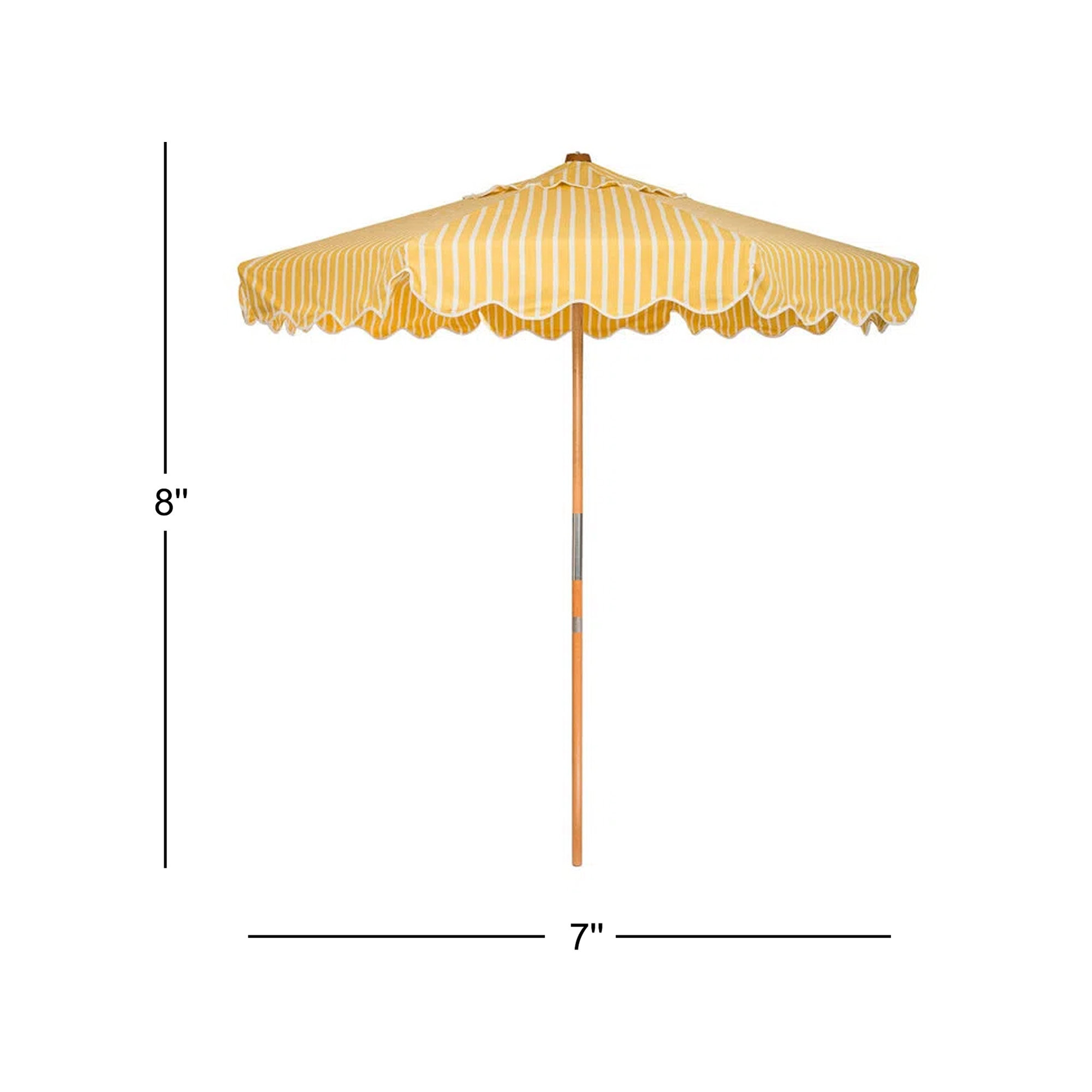 MARKET UMBRELLA - MONACO MIMOSA STRIPE