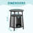 Cat House Round Side Table – Pet Friendly, Portable Indoor Outdoor-1109711098