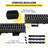 Trench Drain System, Channel Drain With Plastic Grate, 5.7X3.1-Inch HDPE Drainage Trench, Black Plastic Garage Floor Drain, 3X39 Trench Drain Grate, With 3 End Caps, For Garden, Driveway-3 Pack