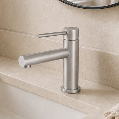  Robinet pour salle de bain à poignée simple avec drain Veil