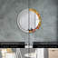 Huldar Glass Flat Wall Mirror