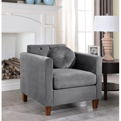 Prady Velvet Armchair