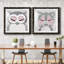 Hibou - ensemble de 2 peintures-271124417-271124421