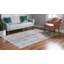  Tapis bleu / gris / rose Power Loom-1585967462