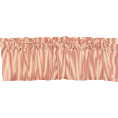 Sawyer Mill Cotton Striped Tailored Window Valance