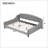 Modern Luxury Tufted Button Daybed, Full, Gray