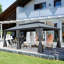 Pavillon de jardin d'extérieur en acier galvanisé avec double toit-108682627-106495716