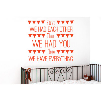 Non-Wall Damaging Wall Decal