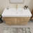 Elsa 47'' Single Bathroom Vanity with Acrylic Top-70381336