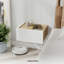 40cm W Manufactured Wood Bedside Table