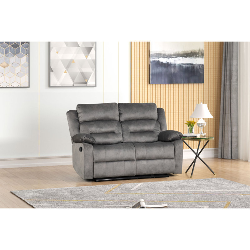 Fauteuil inclinable Odarrius, Manuel, Tissu gris bronze