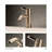 Kingston Brass Kaiser Single-Handle 1-Hole Deck Mount Bathroom Faucet with Push Pop-Up-30370076