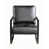 Black Faux Leather