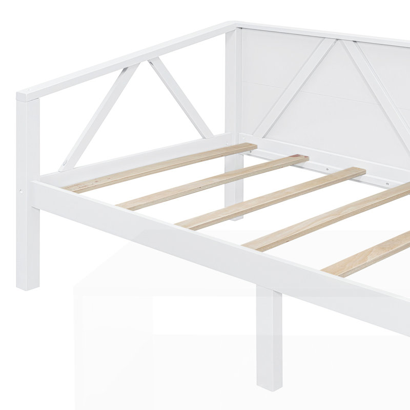 Modern Design Daybed, Twin, White
