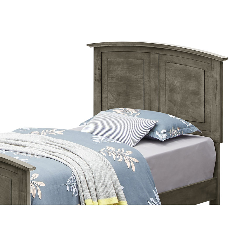 Chene Low Profile Bed, Twin, Gray